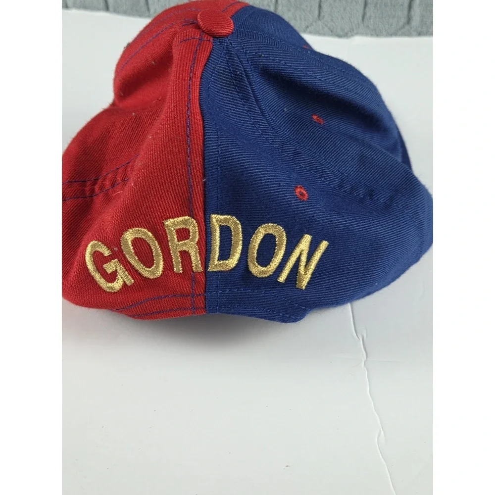 VTG  Jeff Gordon DuPont‎ Racing #24 Nascar Hat Cap Snapback Blue Red Gold